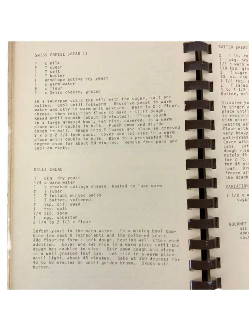 Little Mushroom Restaurant Cookbook Under the Mushroom Dallas TX 1978 4th Print
